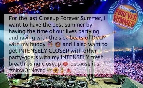 vvieniligan's tweet photo. . @kimcrooz @CloseupPH #CloseupForeverSummer it's #NowOrNever 🌴🌵🌴🌵 https://t.co/ybmS9S8rmP
