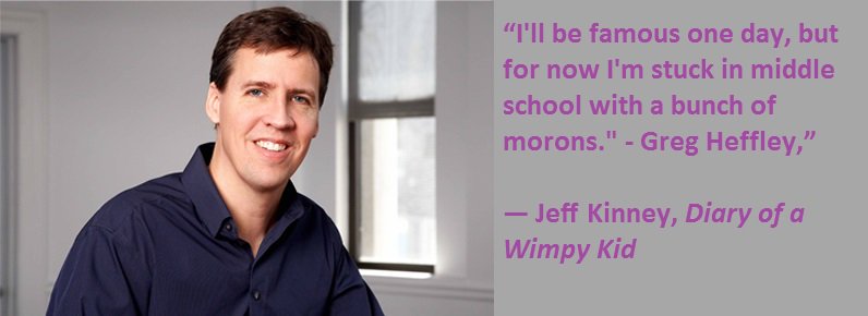 WriteGuideNYC's tweet image. #TheMoreYouRead #QuoteOfTheDay #JeffKinney #DiaryOfAWimpyKid