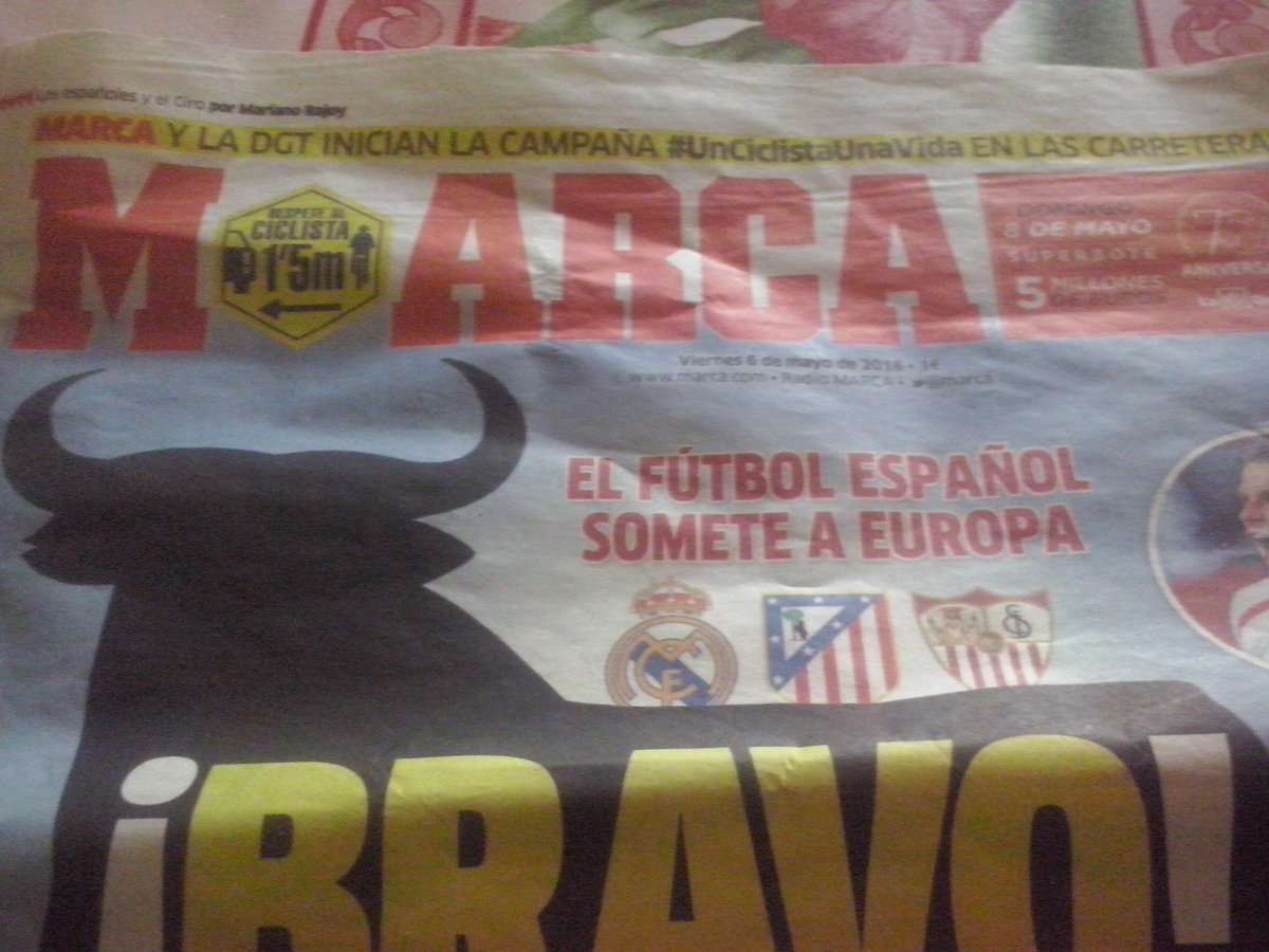 JOSEMI911's tweet photo. Ya era hora de que se empiece una campaña de respeto al ciclista !!! Ahora la prensa,para cuando la tele https://t.co/VU3MEfuWHa