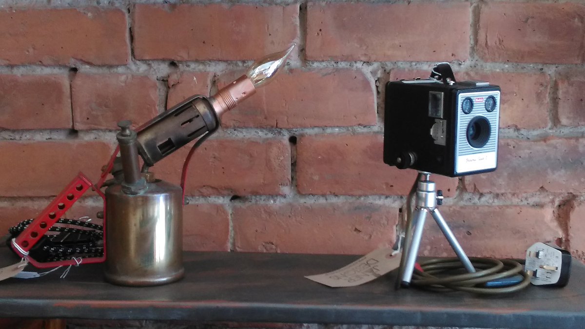 Fabulous upcycled lights in stock by #janerdesigns #vintage #upcycling