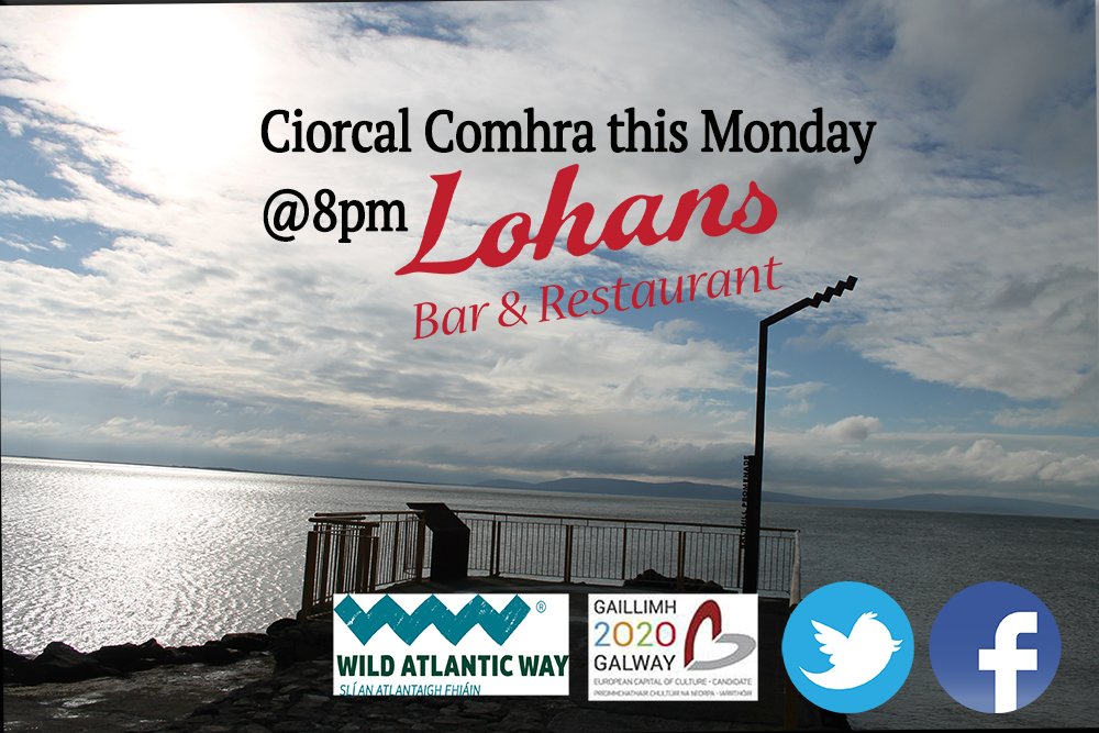 <a href="/LohansSalthill/">Lohans Salthill</a> <a href="/CiorcalComhra/">Deaglan</a> <a href="/Tracy_Keogh/">Tracy</a> <a href="/TribalSwing/">Tribal Swing</a> improve your Irish 8pm Monday #LohansSalthill #learnirish #