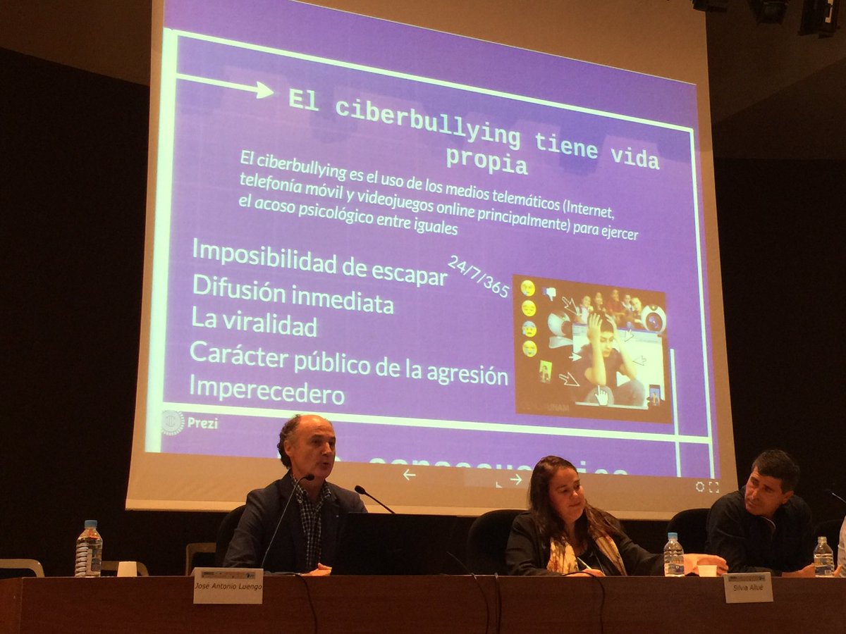 El Ciberbulling  es un fenómeno de violencia José Antonio Luengo #AdiccionesRedClick