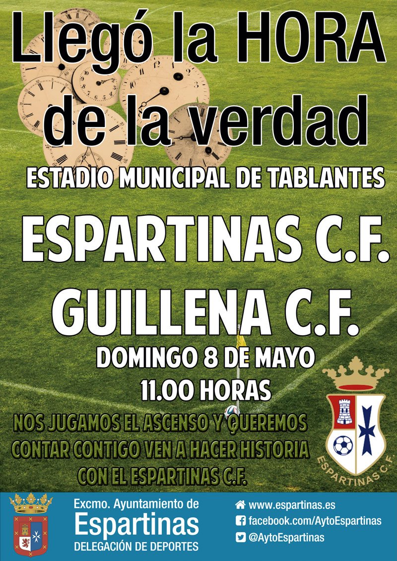 espartinas's tweet photo. JUANJO estará con el @Espartinascf  CONTAMOS CONTIGO #vamosmiEspartinas https://t.co/dkTXQQRIfv