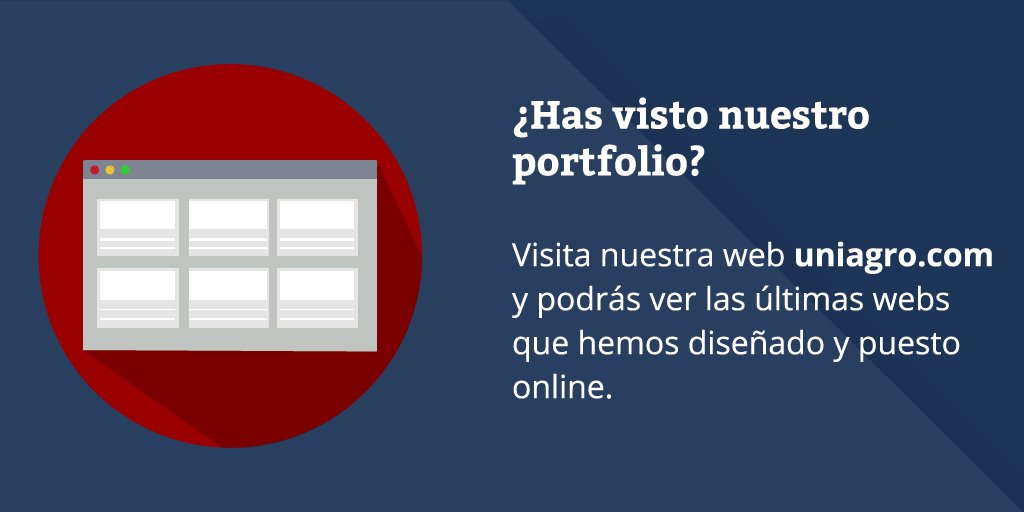 uniagro_sl's tweet photo. ¿Has visto las últimas webs que hemos diseñado y publicado? ¡Visita nuestro portfolio! https://t.co/aeBY0cRJrx https://t.co/8DAZ4Euuk7