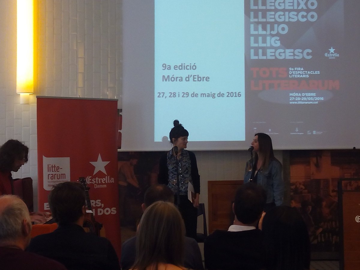 Tastet de <a href="/firalitterarum/">Litterarum Móra d’Ebre</a> amb <a href="/bikimel/">B I K I M E L</a> i Maria Cabrera ara a l'antiga fàbrica <a href="/EstrellaDammEs/">Estrella Damm Es</a>