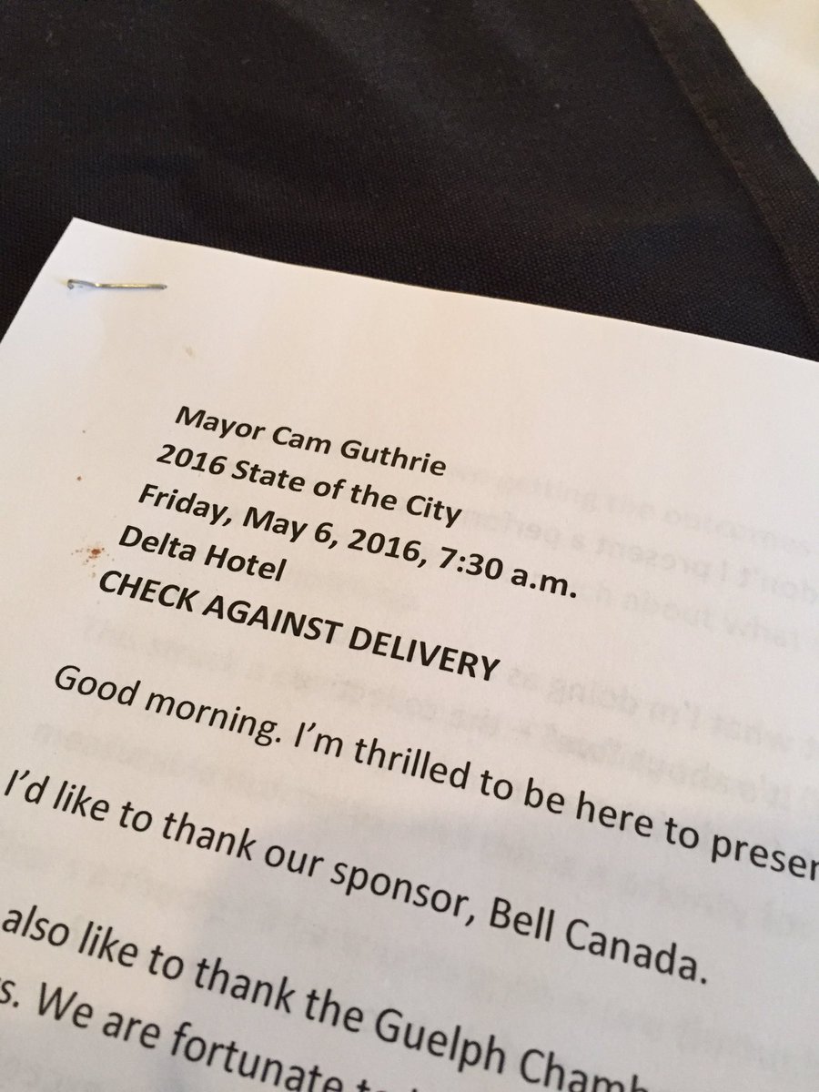 I've got the script, but how much will @CamGuthrie improv? https://t.co/PIVUsu37QP