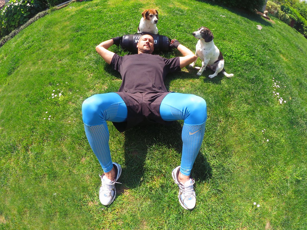 marchicristian's tweet photo. •💪WORKOUT WITH PEPE &amp; FLORA 🐶🏋 • 
#CristianMarchi #TheCreeps2016 #DogsLovers https://t.co/huUhIrbglg