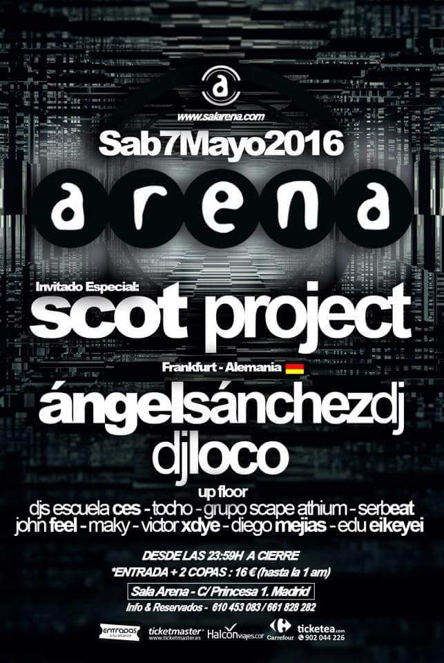 VICTORDAHOUSE's tweet photo. Mañana toca noche remember, mañana toca (a)(r)(e)(n)(a) #scottproject @angelsanchezdj #arena https://t.co/Dc4inae5SW