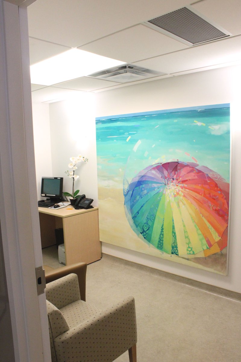 jacquiecomrie's tweet photo. @EastGeneral Meditation Beach Mandalas at K2 Oncology Quiet room #arts #healingarts #toronto https://t.co/OHKA3ILoWD