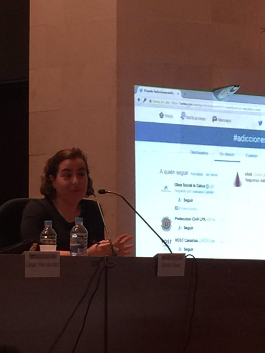 Sonia López. El 99% de la juventud hace un buen uso de la red. Educar antes de ir a lo punitivo#AdiccionesRedClick