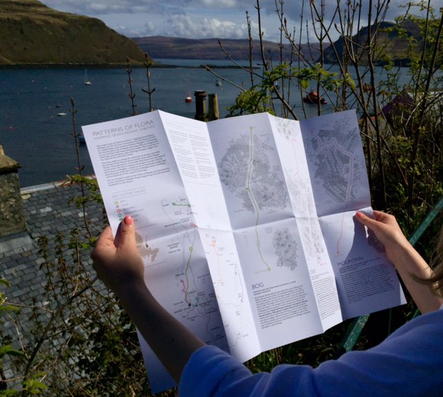skyeatlas's tweet photo. #Spring has arrived! Take a @CalMacFerries to #Raasay &amp; explore with a #PatternsofFlora map available @RaasayHouse https://t.co/ypRzXza5jJ