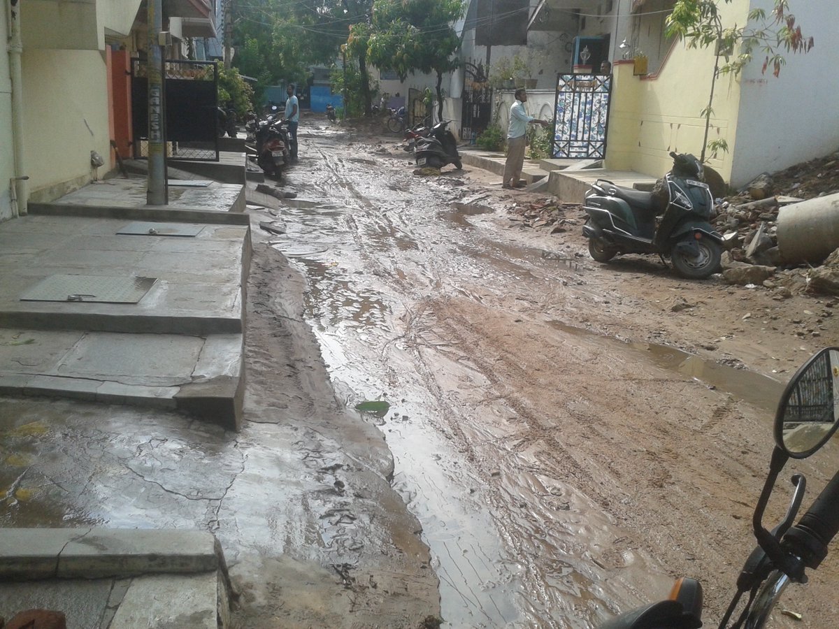 Dear Janardanaga garu.
We are resident of VST colony, Nr womens Hostel,Nacharam,hyd. Our colony stuggling drng rain