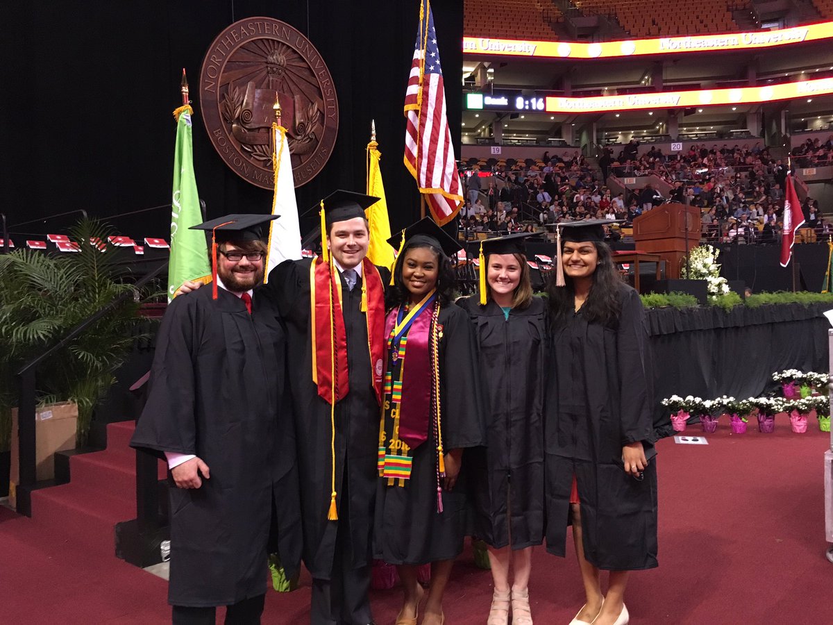 NortheasternSGA's tweet photo. SGA loves it's graduates! Congrats grads! #NU2016 #TDGarden https://t.co/eDqJknkFQN