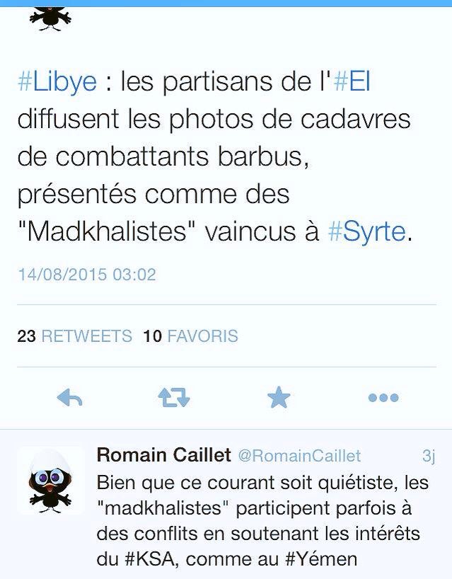 Depuis le temps qu'on avait démasqué cet imposteur journaliste fesant la promo des #Khawarij
m.20minutes.fr/societe/184057…