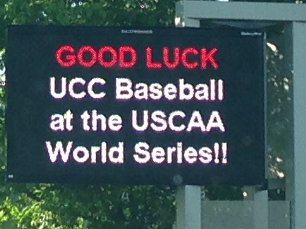 blainekelley's tweet image. @ucclermont #cougars @USCAA #SmallCollegeWorldSeries #GameOn #GoFightWin!