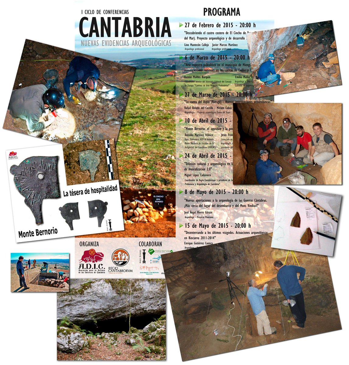 ASOCIACIONADIC's tweet photo. ¿Te gusta la arqueología?, ¡ESTATE ATENTO!; en JUNIO nuevo libro: "Nuevas evidencias arqueológicas en Cantabria" https://t.co/w1gCmCo9Yq