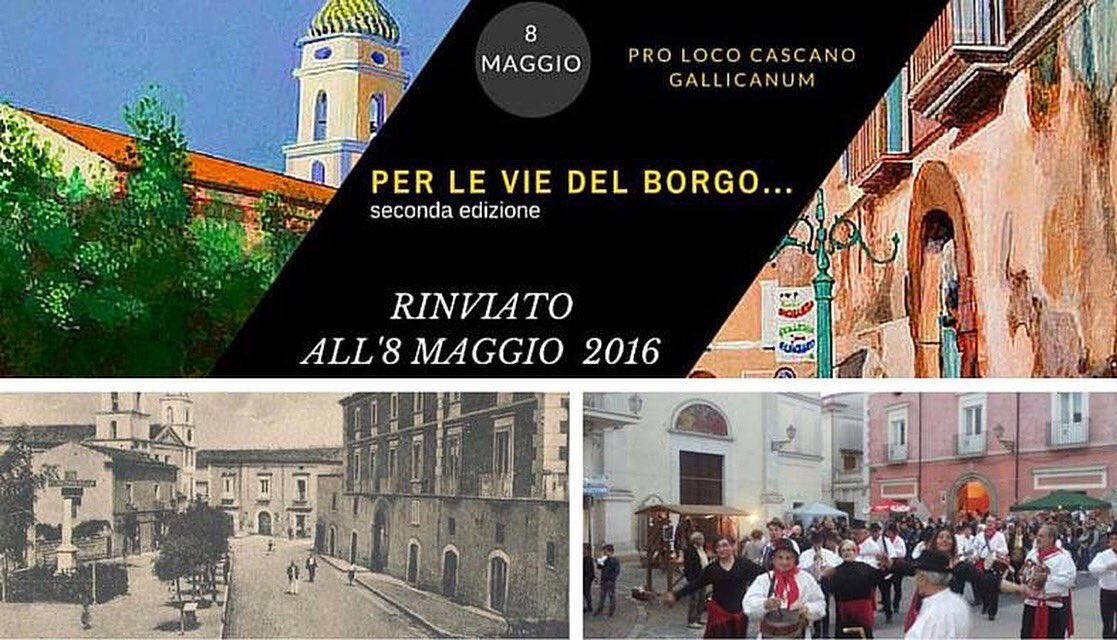 prolococascano's tweet photo. È tutto pronto, aspettiamo solo voi!!! #proloco #cascano #eventi #borghi #sessaaurunca https://t.co/MyzFsrPRfi