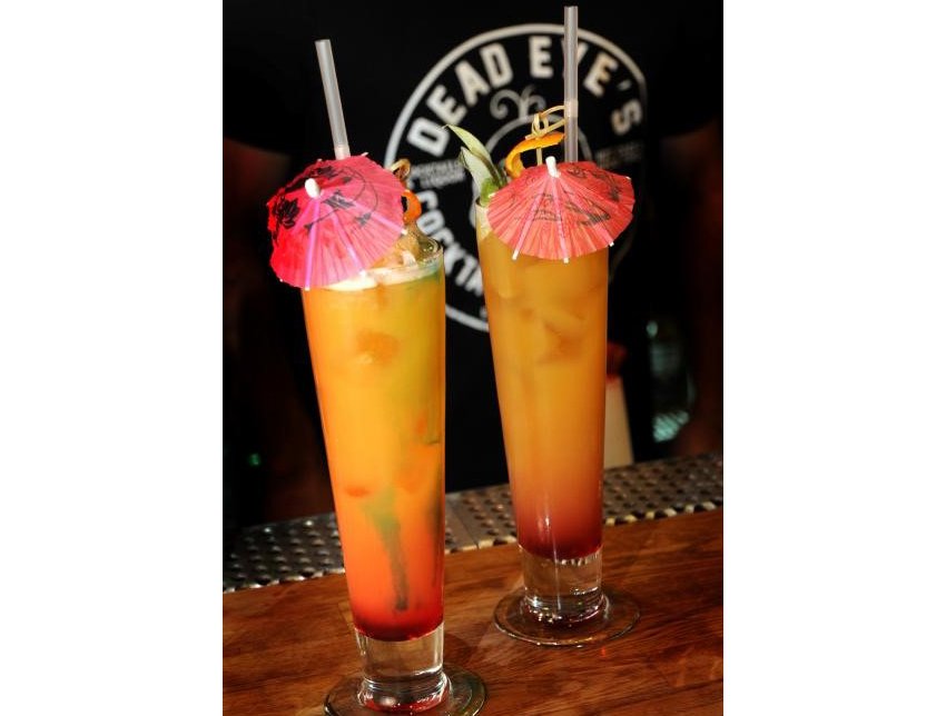 A cocktail created by <a href="/DeadEyesDen/">Dead Eyes Den</a> helps to raise funds for a memorial to band <a href="/Viola_Beach/">Viola Beach</a>. ow.ly/4nuz20