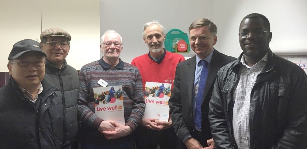 GroundworkKent's tweet image. Cabinet Member sees Shed woodworking skills of Gurkhas ow.ly/4nuH08