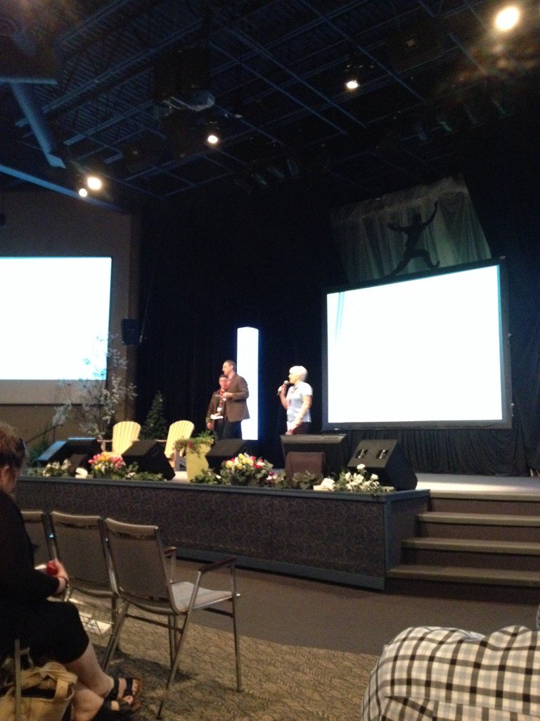 Leadercast conference today. #teamtina