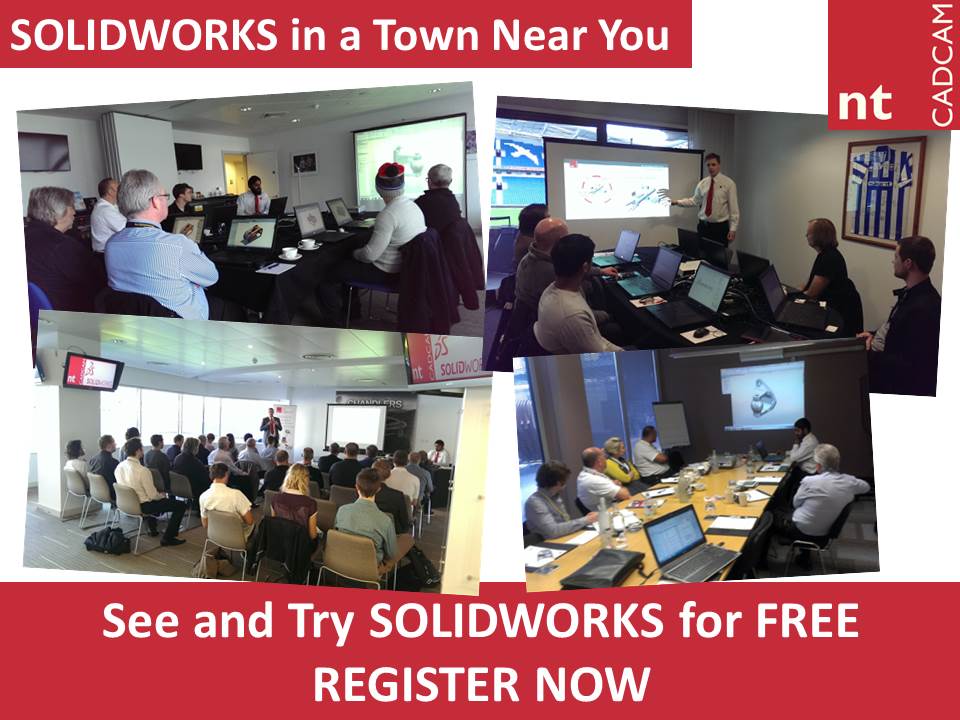 NTCADCAM's tweet photo. Come and see #SOLIDWORKS in a town near you - no previous #CAD experience required! https://t.co/C7TbdqBd9R https://t.co/jp4aDURBhZ