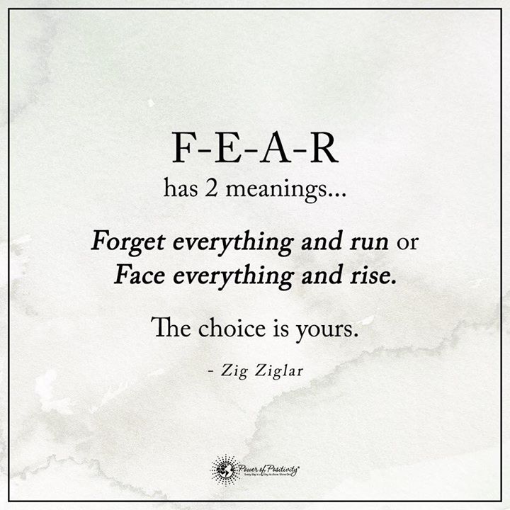 Fear has 2 meanings.  The choice is yours. #recovery #soberliving