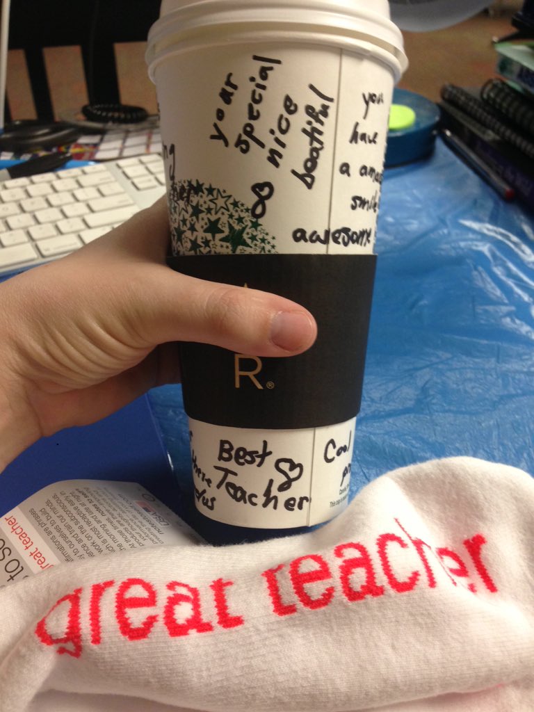 MissVetter4's tweet photo. Gift from a student! #lovemyjob #flyhighfri https://t.co/F1PmkRDIod