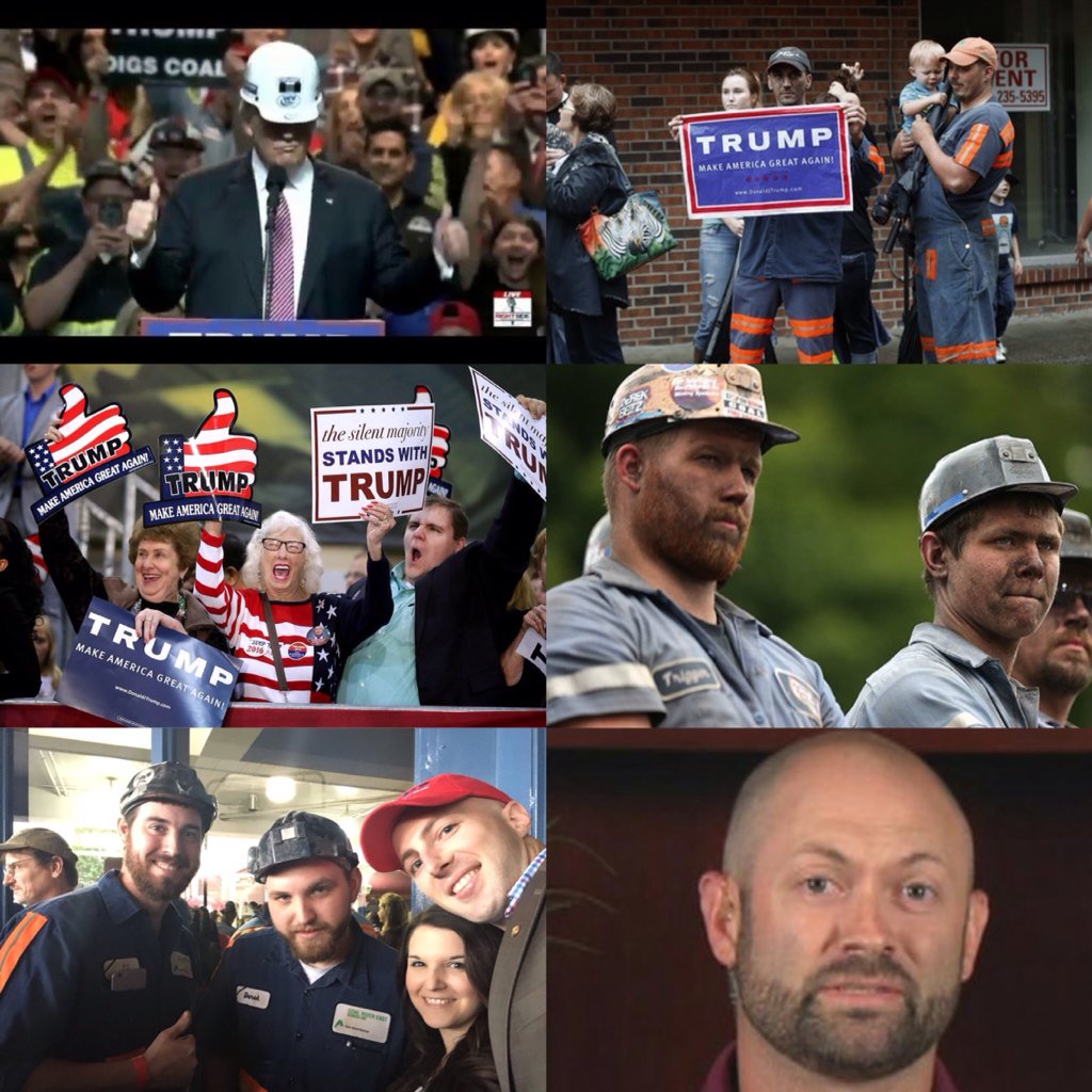 girl_iowagirl20's tweet photo. WE LOVE YOU #BoCopley & all the coal miners! #WestVirginia #TakeMeHome @realDonaldTrump https://t.co/lwxFfofpJW https://t.co/P0HlyVbuXN
