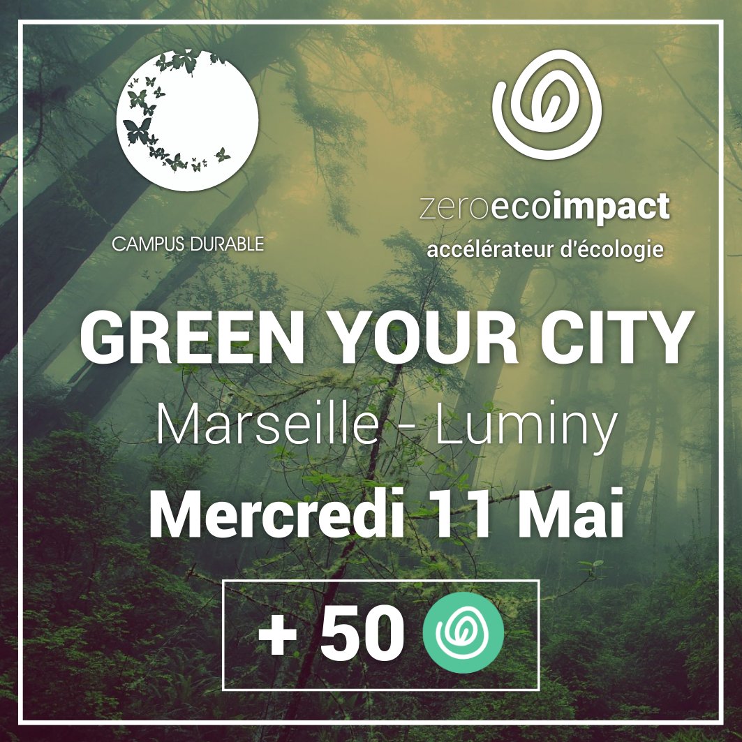 <a href="/CampusDurable/">CampusDurable</a> vous propose un Green Your City à l'entrée des calanques mercredi prochain ! facebook.com/events/1732836…
