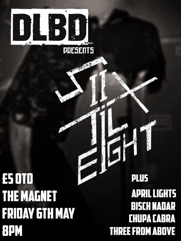 DLBDDIY's tweet photo. Tonight is Issue#4 with @SIIX_TIL8 @ThreeFromAbove @aprillights &amp; @BischNadar all at @themagnet123 so get on down https://t.co/mPJOUyCXqm