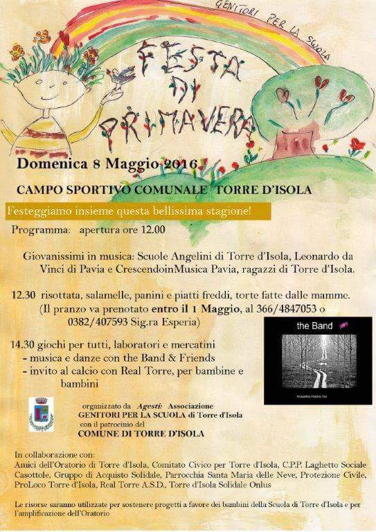 torredisola's tweet photo. Festa di #primavera - 8 Maggio 

Laboratori per #bambini, buon cibo e tanta #musica per tutta la famiglia! https://t.co/eGdCwzRnF5