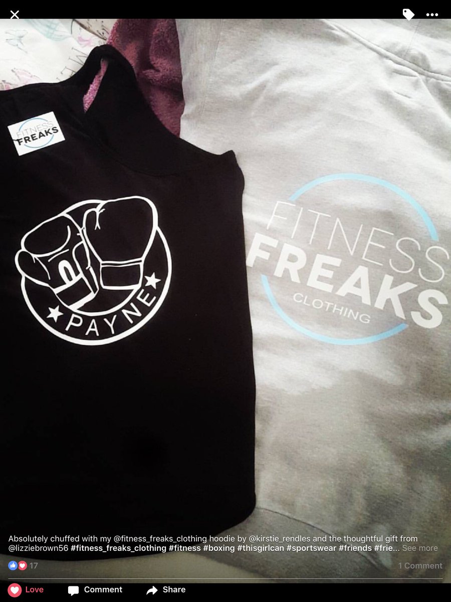 ClothingFreaks's tweet photo. Lovely to hear that Claire loved her items from Fitness Freaks Clothing #sportswear #unisex #Hoodies #fitness #freak https://t.co/VuG2e58P9U