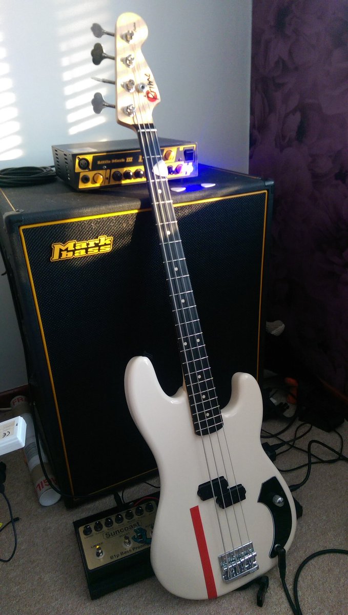 New bass for a new season rolling with <a href="/CutTheHeroics/">Cut The Heroics</a> Single out this summer.
<a href="/SoundHub/">SoundHub</a> <a href="/WarmothGuitar/">Warmoth Guitar Parts</a> <a href="/MarkbassAmps/">Markbass</a>