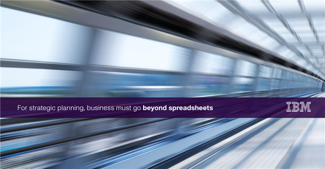 cbrooker27's tweet photo. For strategic planning, business must go #beyondSpreadsheets #ibmcognos #ibmfpm https://t.co/tCX6fNObjr https://t.co/ONpKpfYlS4