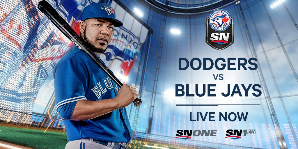 Sportsnet's tweet image. LIVE NOW: #BlueJays on Sportsnet -- @Dodgers vs. @BlueJays -- Sportsnet ONE &amp;amp; SN 4K #CelebrateMom