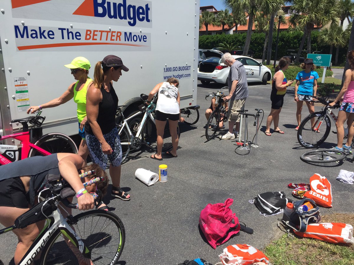 A group of athletes, pretty tough athletes, getting ready for <a href="/gulfcoasttri/">Gulf Coast Triathlon</a> in #PanamaCityBeach! More 5&amp;6 WMBB