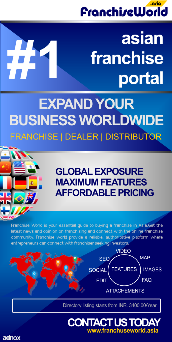 Franchiseworld1's tweet image. franchiseworld.asia