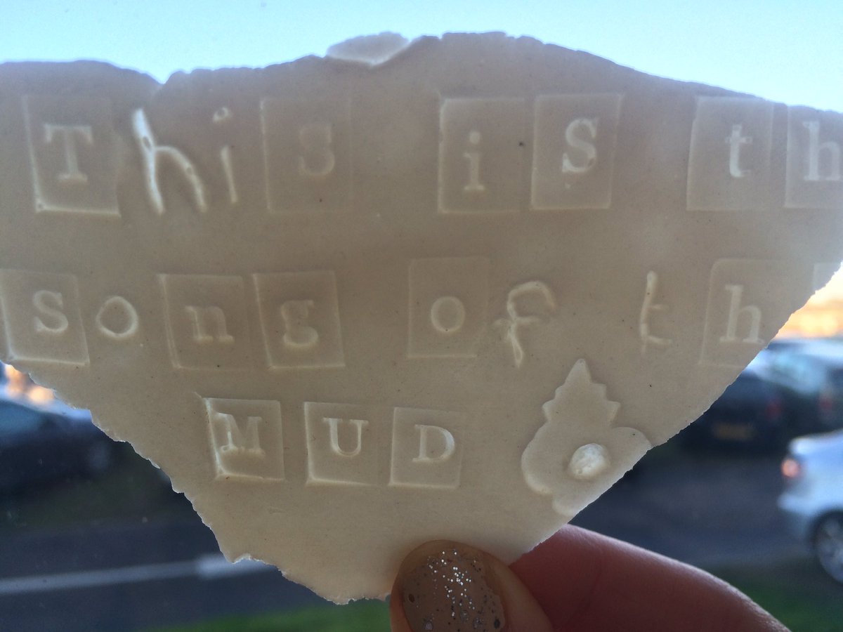 BCBfestival's tweet photo. Beautiful day with #clay @Wedgwood_Museum @sirthomasboughey #thelostboysww1 #HiPWAR @Voices_WW1 @ArchandHeritage https://t.co/meJWmR8phK
