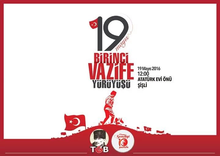 #2016daDenizOlmak için 19 Mayıs saat 12.00'de Şişli Atatürk Evi önündeyiz!