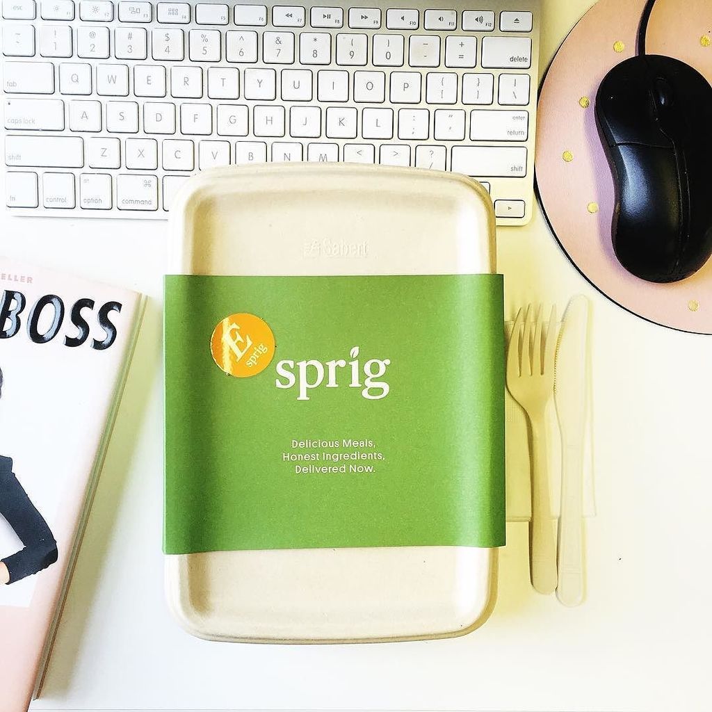 audreyhirschl's tweet image. Idk what the heck took me so long to try @sprig_chi but I'm very into this. The menu changes daily, and includes fr…