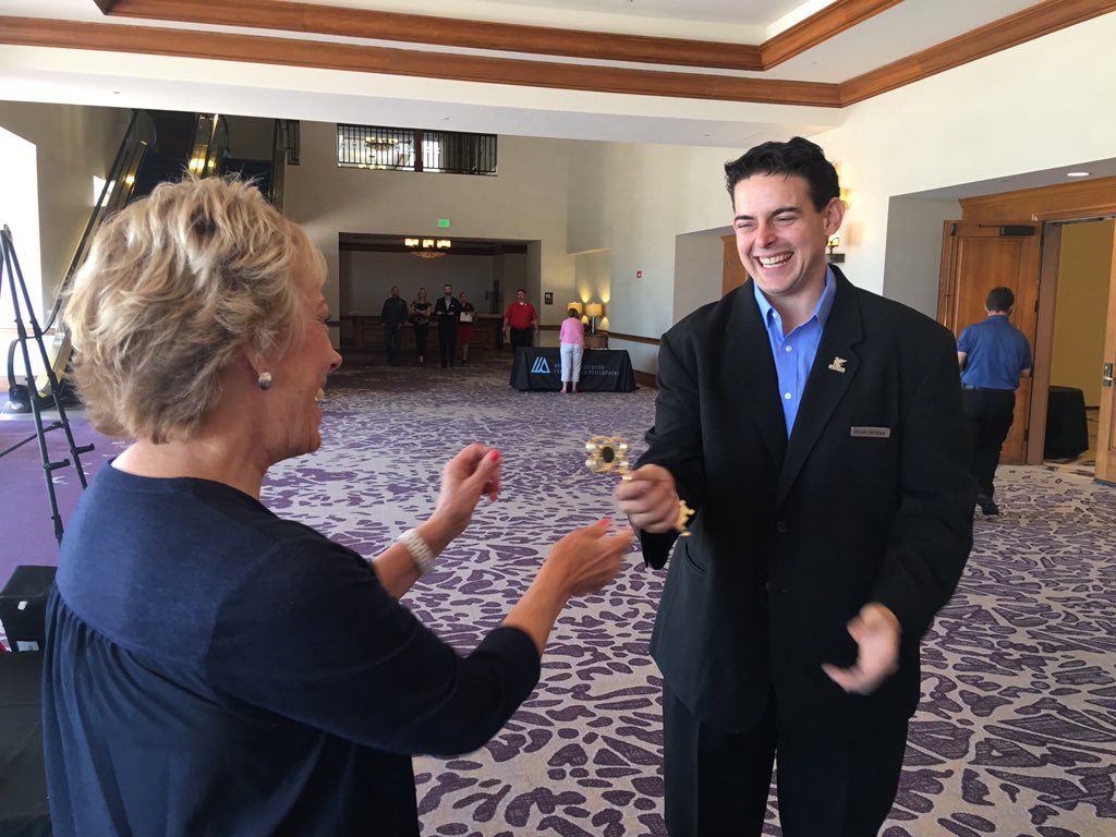 _AAED's tweet image. The golden key goes to Ryan! Thank you for all you did for our #aaedspringconference congratulations! @JWStarrPass