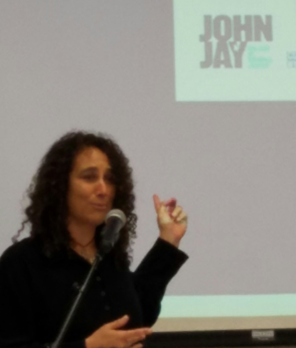 changethenypd's tweet photo. While accepting @JohnJayCollege award, @dreanyc123 sings praises of others &amp; lifts up need to build movement for all https://t.co/amdIvRgk1C