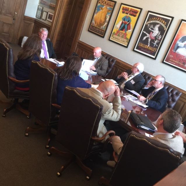 NIHBA_'s tweet photo. #NIHBA meets w/ House & Senate Republican Leaders, plus Lieutenant Gov. Evelyn Sanguinetti. A successful Lobby Day! https://t.co/Lw422ytszs