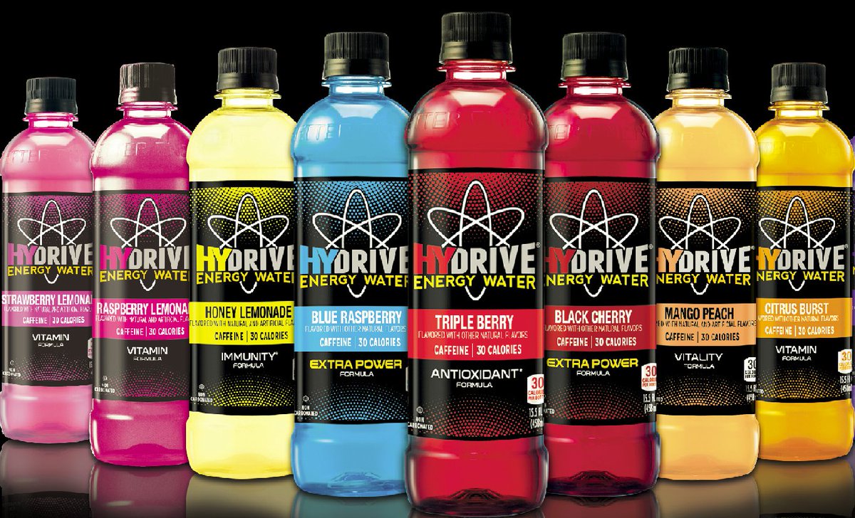 HYDRIVE's tweet image. #NationalBeverageDay is here! Enjoy your favorite energy water! #HYDRIVE