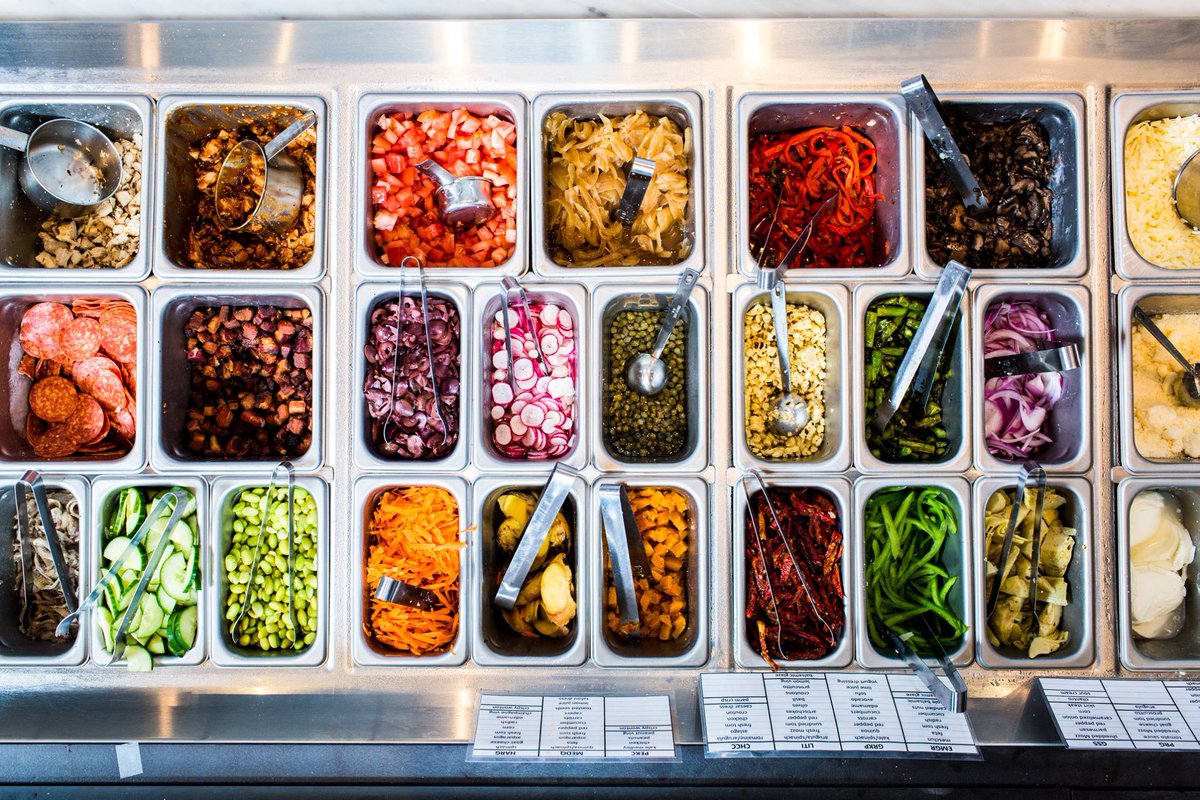 #Pizza &amp; #Salad Toppings Galore ..Build Your Own <a href="/BagbyPizza/">Bagby Pizza</a> This Weekend ... Dine-In #BYOB or To Go