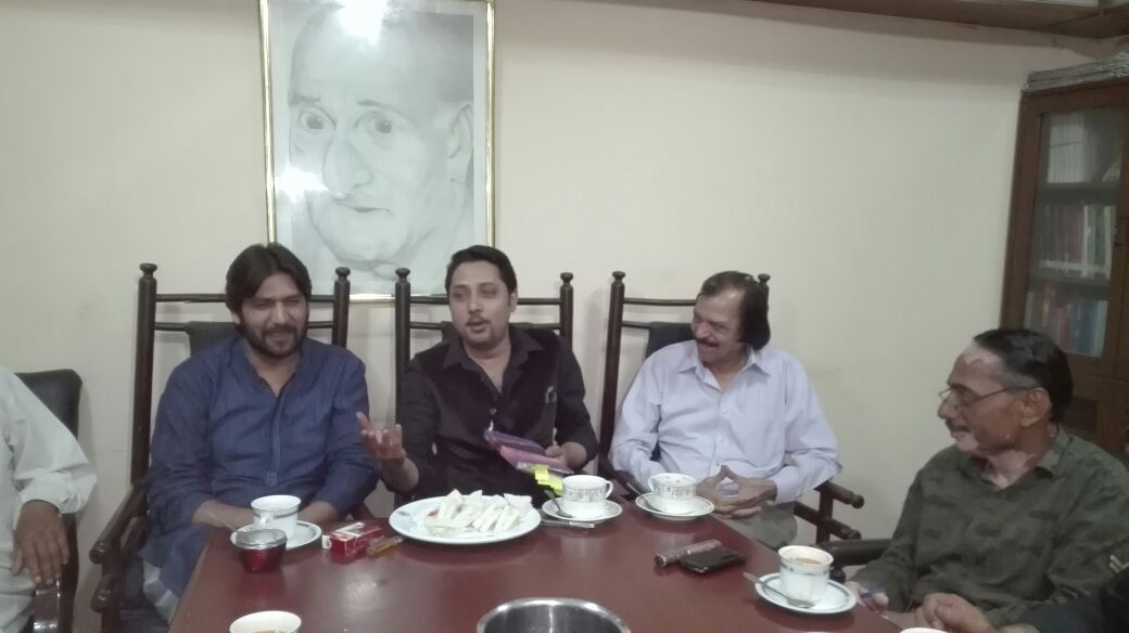 wajih_sani's tweet image. An evening at Lhr Press Club thanks #LibraryCommittee  #MohabbatRaastayMainHay 
#AitibaarSajid
