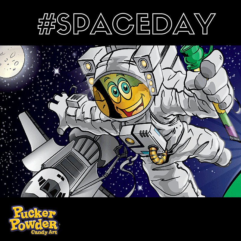 flavercandies's tweet photo. Because, who doesn't love outer space?  #SpaceDay #puckerpowder https://t.co/m5doFCvANZ