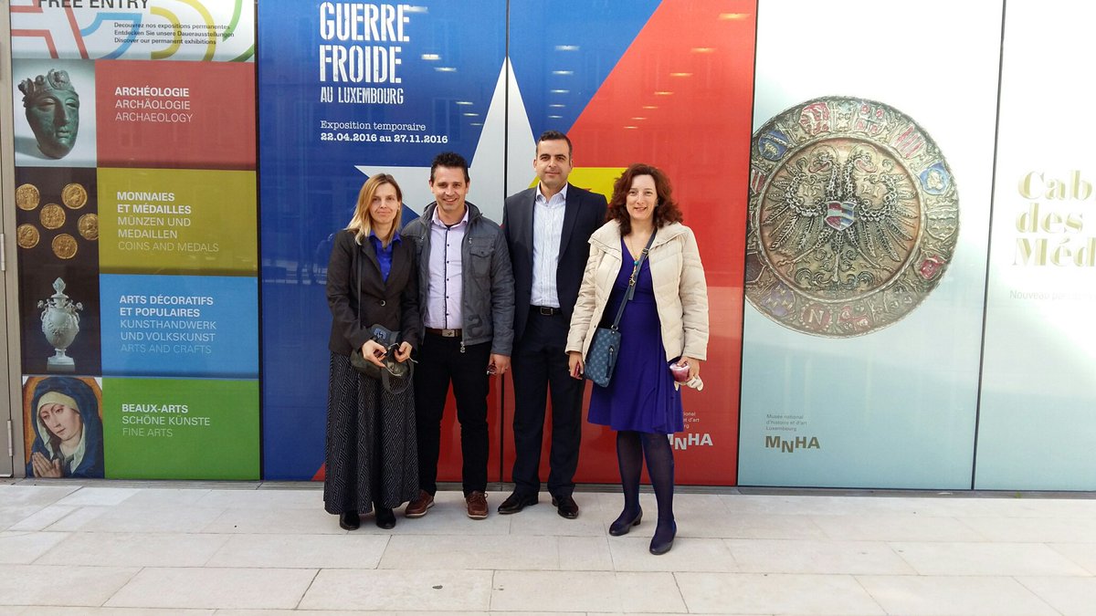 Pilot visit @ National Museum of History and Art in Luxembourg on 4th May.