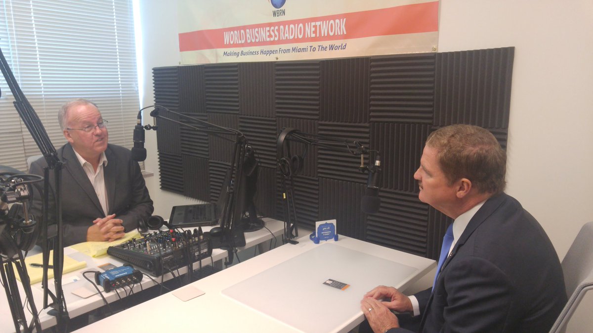 wbrnMiami's tweet photo. Honored to host @MikeGEman prime minister of @aruba on @PeteRadioShow #MakingBusinessHappen #FromMiamiToTheWorld https://t.co/ML2h6CF1cU