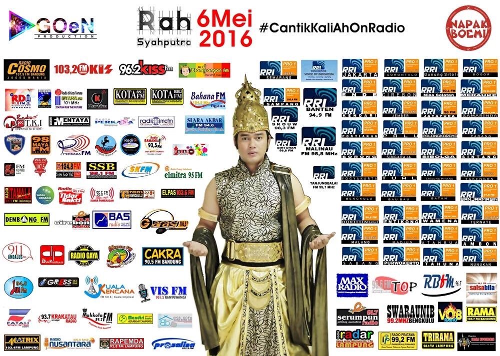 #Now #PS <a href="/rah_syahputra/">Rah syahputra</a> - Cantik Kali Ah on <a href="/pro1fmjember/">@Pro1Jember</a> 
CC: <a href="/dgoen3/">Dgoen</a> @NAPAKBOEMI_ind 
#CantikKaliAhOnRadio